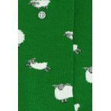Alfredo Gonzales Sheep Sokken AG-Sk-SHE-01 115 Green/White S(38-41)