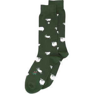 Alfredo Gonzales unisex sokken sheep groen II