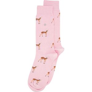 Alfredo Gonzales unisex sokken deers roze