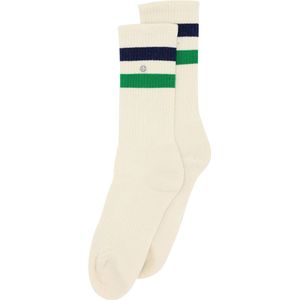 Alfredo Gonzales - Athletic Stripes - Sok - Groen/Navy/Off White