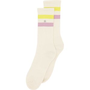 Alfredo Gonzales - Athletic Stripes - Sok - Lila/Geel/Off White
