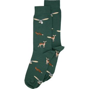 Alfredo Gonzales - Forest Animals - Sok - Army/Brown