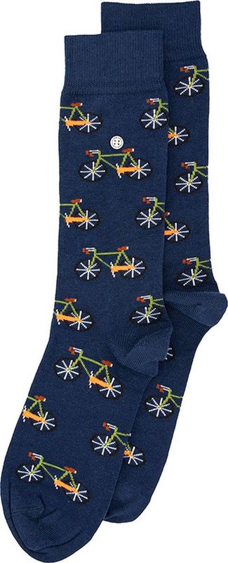 Alfredo Gonzales Sokken Bicycles Donkerblauw
