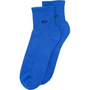 Alfredo Gonzales unisex athletic short sokken logo blauw
