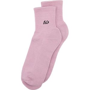 Alfredo Gonzales unisex athletic short sokken logo lila paars