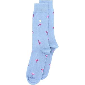 Alfredo Gonzales sokken flamingos blauw unisex