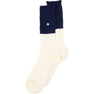 Alfredo Gonzales - Merino Sokken - Wit & Zwart - Cosy Rib - Unisex