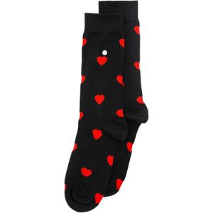 Alfredo Gonzales - Sokken - Zwart - Hearts - Unisex