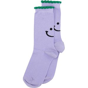 Alfredo Gonzales - Ruffle Smiley - Sokken - Lila - AG-SK-SMI-01