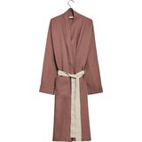 Yumeko kimono badjas gewassen linnen klei roze s