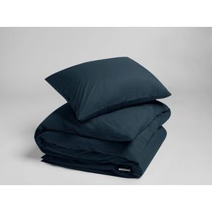 Yumeko Dekbedovertrek - Blauw - Katoen - Eco, Bio & Fairtrade
