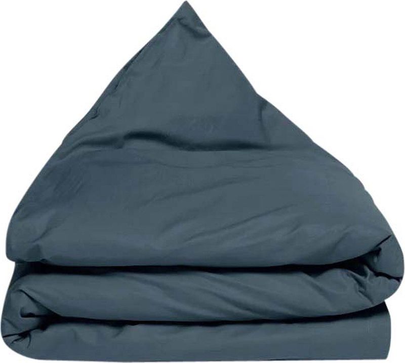 Yumeko kinderdekbedovertrek percal blauw 100x135