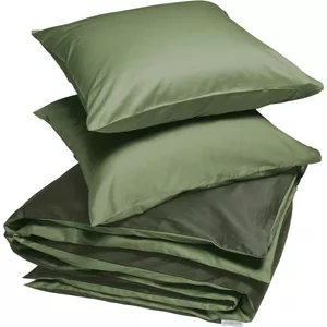 Dekbedovertrek Washed Tufted - Groen | Dekbed Discounter