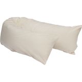 Yumeko hoofdkussen zijslaper wol 35x160 - Biologisch & ecologisch