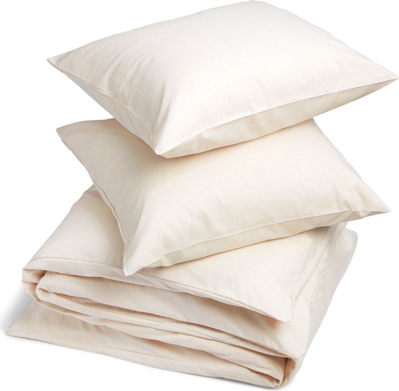 Yumeko overtrekset katoen TENCEL™ latte chambray 240x220 + 2/60x70 - Biologisch & ecologisch