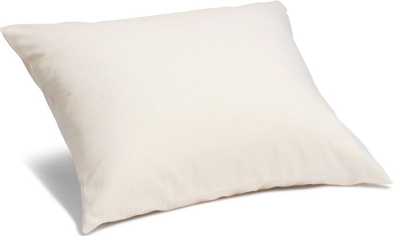 Yumeko kussensloop katoen TENCEL™ latte chambray 50x60 - Biologisch & ecologisch - 1 stuk