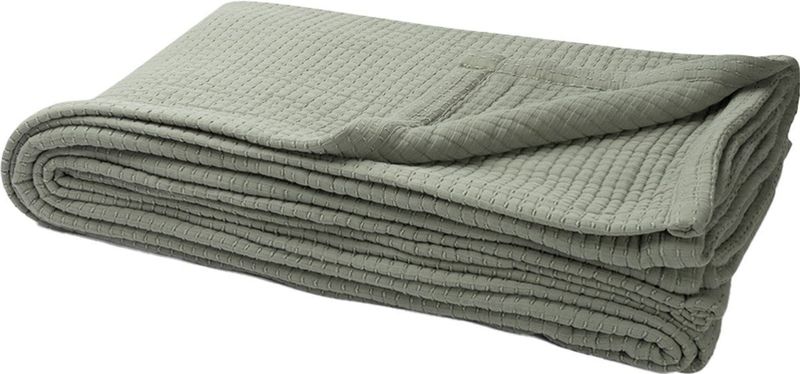 Yumeko sprei katoen sage groen 200x220