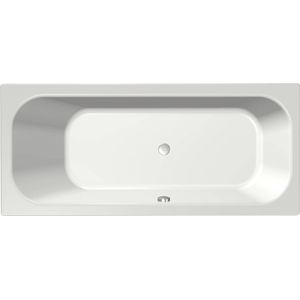 Xenz Aruba ligbad - 170x75cm - met overloop - zonder afvoer - acryl - glans wit 6801-01