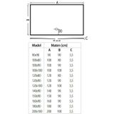 Flat 90x90 pergamon