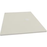 Xenz Flat douchevloer 120x90x4cm rechthoek Acryl Pergamon 6912-02