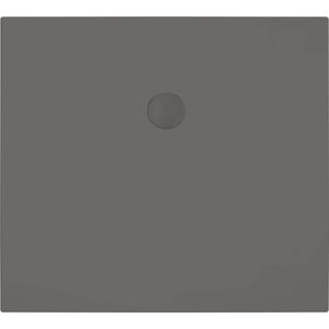 Xenz Flat douchevloer 100x90 cm Antraciet