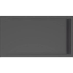 Xenz Easy-Tray douchebak 140x80x5cm zwart mat