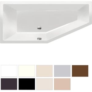 Ligbad beterbad xenz society compact links 180x80x44 cm creme