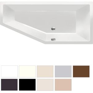 Ligbad beterbad xenz society compact rechts 180x80x44 cm creme