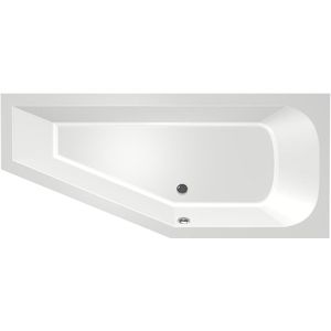 Hoekbad Xenz Lagoon Compact 160x75x45 cm Rechts Wit