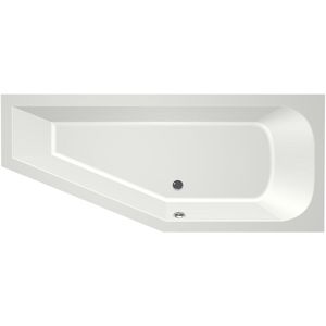 Hoekbad Xenz Lagoon Compact 170x75x45 cm Rechts Mat Wit