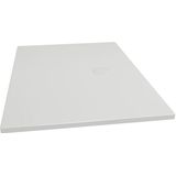 Xenz Flat Plus rechthoekige douchevloer acryl 120x90cm wit glans