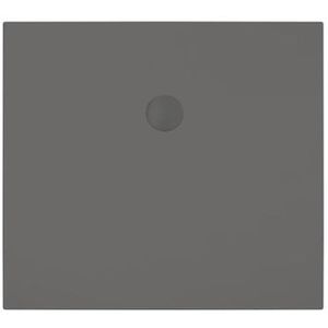 Xenz Flat Plus Douchebak - 90x100cm - Rechthoek - Antraciet mat 6419-05