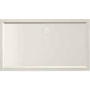 Xenz Mariana Plus rechthoekige douchebak acryl 150x100cm pergamon