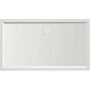 Xenz Mariana Plus rechthoekige douchebak acryl 160x90cm wit mat