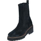 Piedi Nudi - 2556-04 Enkellaarzen - Zwart - Leer