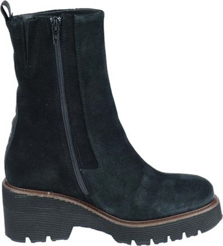 Piedi Nudi - 2556-04 Enkellaarzen - Zwart - Leer