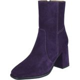 PiediNudi - Desire - Enkellaars - Melanzana - Suède - Ritssluiting