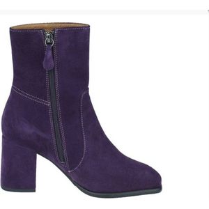 PiediNudi - Desire - Enkellaars - Melanzana - Suède - Ritssluiting