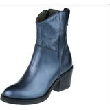 Piedi Nudi - Abigal - Enkellaarsjes - Donkerblauw - Metallic Leer