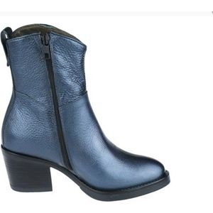 Piedi Nudi - Abigal - Enkellaarsjes - Donkerblauw - Metallic Leer
