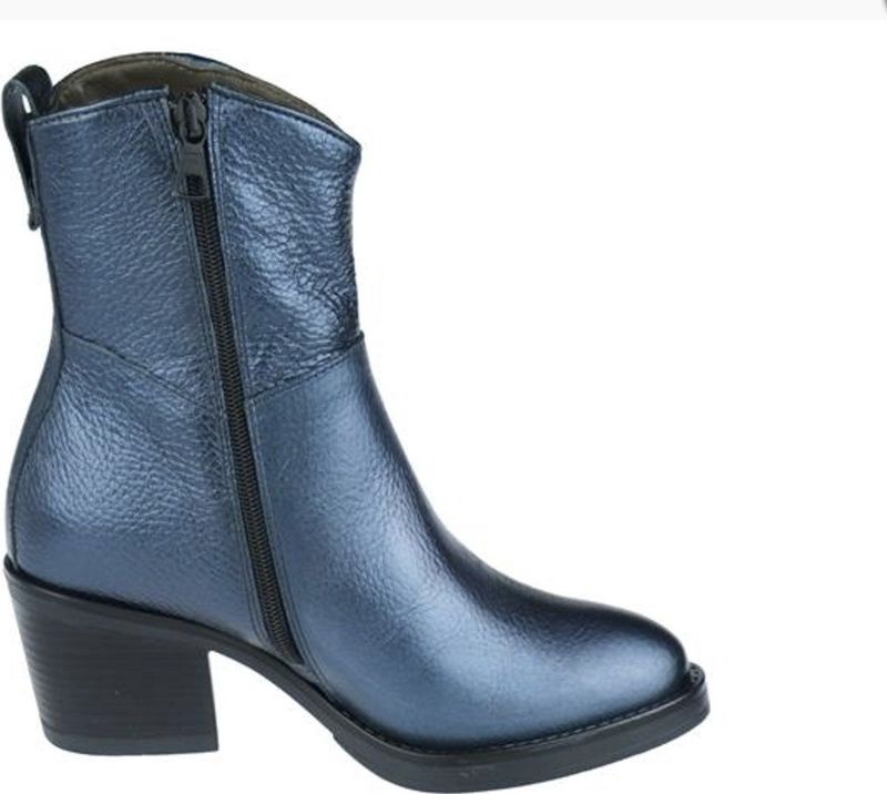 Piedi Nudi - Abigal - Enkellaarsjes - Donkerblauw - Metallic Leer