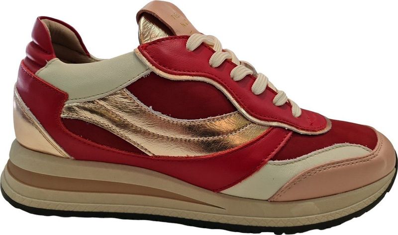 Piedi Nudi 2752 Dames Sneaker - Rood