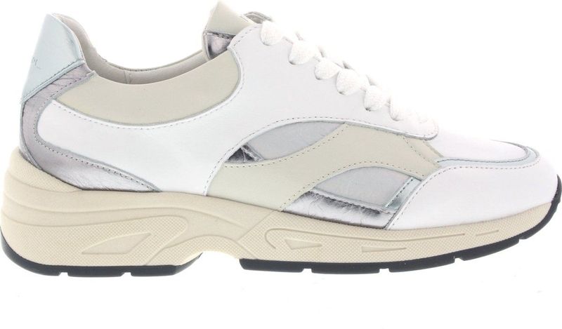 PiediNudi Zerba 02 Lage sneakers - Leren Sneaker - Dames - Wit