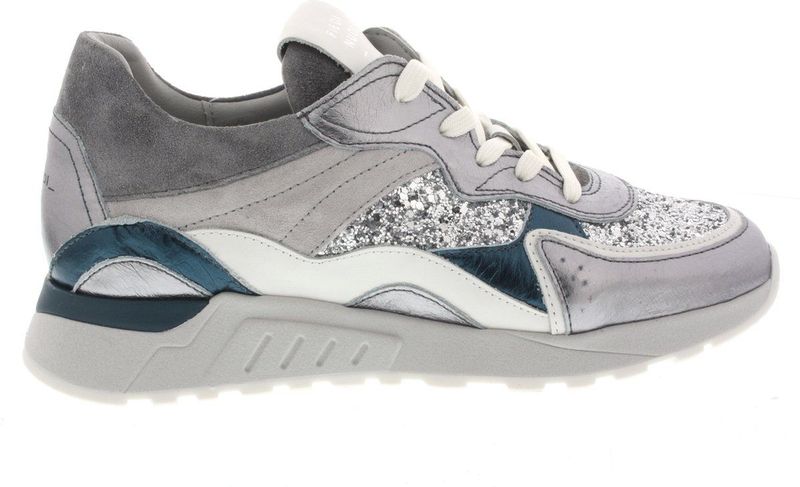 Piedi Nudi - 2507.11.17 - Sneakers - Multicolor - Suède en Metallic Leer