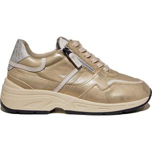 Piedi Nudi - Kara 02.09 - Lage Sneaker - Platino - Leer - K-Wijdte
