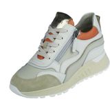 PiediNudi - Lore - Sneakers - Beige - Leer - Ritssluiting