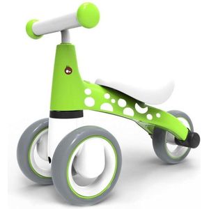 Kinder loopfiets - driewieler - groen & wit