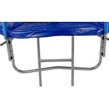 Trampoline - blauw-  244 cm met veiligheidsnet - tot 80 kg