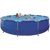 Opzetzwembad met filterpomp - Rond zwembad - 450x90 cm - veel accessoires