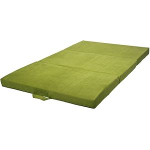 Viking Choice Opvouwbaar matras logeermatras 200x120x10 cm groen Opvouwbaar matras.